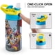 thumbnail image 4 of Don Gato y su Pandilla Botella de Agua con Tapa Pop Top de Un Toque, Acero Inoxidable, a Prueba de Fugas, para Deportes, Botella Infantil azul 12 oz, 4 of 6