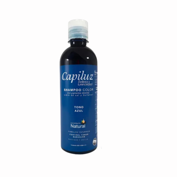 Capiluz Shampoo Matizador tono Azul 500 ml