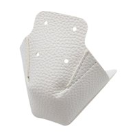 Ioensy - Protector De Patín De Ruedas Desmontable Cuero Artificial Reemplazo Para Equipo Blanco