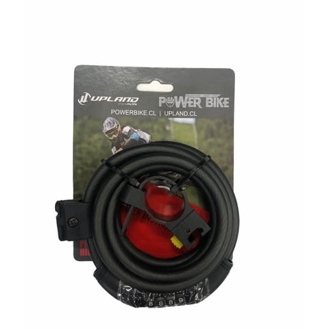 Powerbike - Candado Cable Con Clave 10X1800Mm