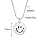thumbnail image 3 of Cadena Smile Acero Inoxidable Reversible Cara Feliz y Triste Moda Kpop, 3 of 3