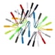 thumbnail image 1 of 30x Zip Puller Zipper Pulls Cord Fastener Slider Mochila Chaqueta Reemplazo, 1 of 5