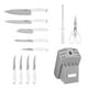 thumbnail image 2 of Juego de bloques de cuchillos Cuisinart C77SSW-12PG Color Pro, 12 piezas, 2 of 3