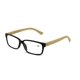 thumbnail image 1 of Gafas de Lectura Vision World de Bambú +1.75 Negro, 1 of 3
