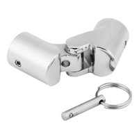 Magideal - Hardware Para Barcos Marinos, Tubo De Acoplamiento Giratorio Plegado, Conector De Tubería, Conexión De Tubería, Conexión De Tubería De Barandilla Para Escribe Un