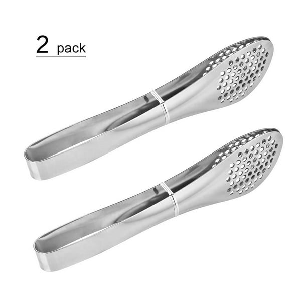 2pcs Stainless Steel Kitchen Tong, BBQ Clip With Long Handle For Frying, Cooking, Toasting, Grilling, Buffet, Pastry, Cooking Supplies, Grilling Utensils, Kitchen Tools