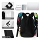 thumbnail image 5 of Rick y Morty: El Anime-theme Backpack, Campus style schoolbag Bookbag with Adjustable Shoulder Straps And Large Zip Compartment, Unisex Travel Bags.42x30x15cm, 5 of 6
