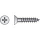 thumbnail image 4 of Tornillos para madera Hillman Phillips, número 8 x 5 cm L, chapados en zinc, paquete de 100, 4 of 6