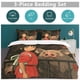 thumbnail image 5 of Spirited Away 3-Piece Bedding Set Warm And Comfortable Soft Duvet Cover Bed Set for Boys Girls Kids Adult Bedroom All Season, 5 of 5