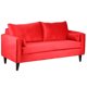 thumbnail image 2 of Sofa Sky 3 Cuerpos Felpa 00 Rojo, 2 of 5