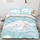 thumbnail image 1 of Cinnamoroll Pattern Bedding Sets Comforter Quilt Bed Cover Duvet Cover Pillow Case 2-3 Pieces Sets Kids Adult Size Home Decor, 1 of 5