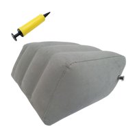 Bothyi - Almohada Para Pies Elevación Camping Pierna Resto Coche Rodilla Cuña Almohada Levantamiento De Piernas Almohada