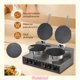 thumbnail image 4 of waflera doble maquina para hacer barquillos waffle 2400W, 4 of 8