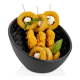 thumbnail image 2 of Bowl melamina borde cascada 16 x 16.5 CM linea tilda Negro, 2 of 3