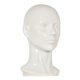 thumbnail image 5 of Mujer Plástico PVC Maniquí Cabeza Modelo Sombrero Peluca Soporte De Exhibición Estante Blanco, 5 of 5