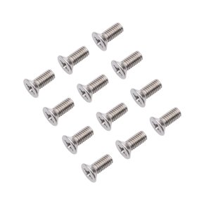 Ioensy - Tornillos De Rotor De Disco De Freno 93600-06014-0H Hardware Reemplaza Para Honda 12 Piezas