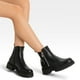 thumbnail image 2 of Botin Casual Mujer Eco Cuero Plataforma Vintage Weide ZS67, 2 of 9