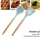 thumbnail image 5 of Juego de utensilios de cocina de 2 piezas, de madera, fáciles de limpiar, antiadherentes., 5 of 5