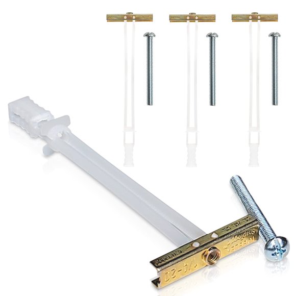 Anclaje para Drywall TOGGLER SNAPTOGGLE Paquete de 4 con Pernos 1/4-20