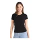 thumbnail image 1 of Polera Algodon Mc Mujer Negra Talla S, 1 of 2