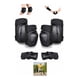 thumbnail image 2 of Set Protección Adulto Rodilleras Coderas Muñequeras Roller negro, 2 of 10