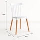 thumbnail image 4 of Silla Windsor - Blanca, 4 of 7