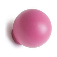 Perilla Bola Madera Fucsia Hbt 40 Mm