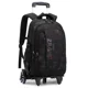 thumbnail image 1 of School Rolling backpack bag School Bags with wheels Student wheeled Backpacks for boys Children School Trolley Bag Waterproof, 1 of 3