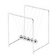 thumbnail image 1 of Newton's Cradle Balance Ball Escritorio Hogar Oficina Decoración Metal Artesanía Peque?o, 1 of 3