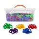 thumbnail image 1 of 150x C Hook Sensory Toys Bird Swing Chain Colorful Links Para Preescolar, 1 of 5