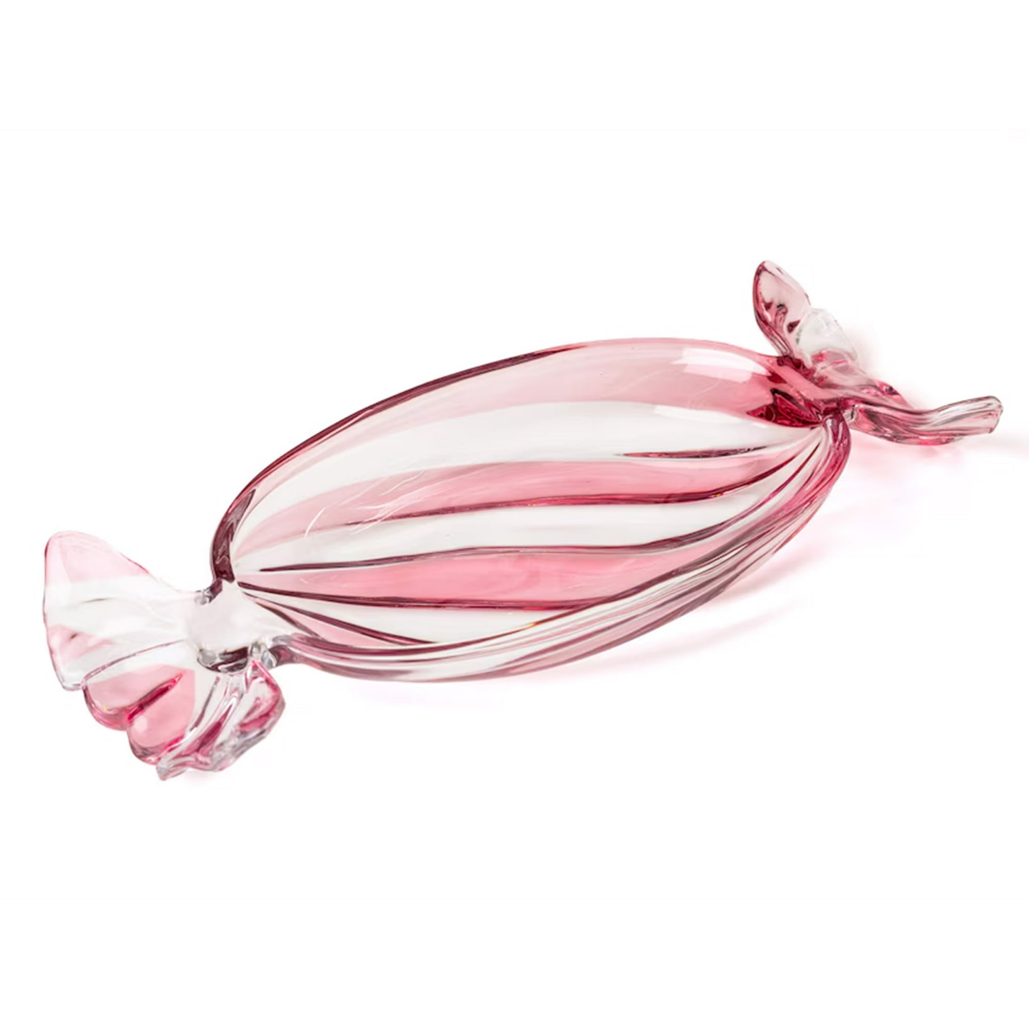 Veat00l - Platos En Forma De Caramelo De Vidrio, Productos De Vidrio De Alta Calidad, Diseño Único, Para Postres, Decoraciones, Cenas, Festivales, Fiestas