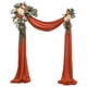 thumbnail image 4 of Kit De Flores De Arco De Boda Swag Floral Para Decoración De Fondo De Boda Rojo, 4 of 5