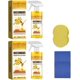 thumbnail image 1 of Limpiador abrillantador cera abejas muebles 118ml spray suelos madera armarios esponja toalla, 1 of 8