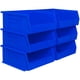 thumbnail image 1 of Contenedores de almacenamiento Akro-Mils 30235 Akrobins de plástico, paquete de 6 unidades, azules, 1 of 9
