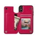 thumbnail image 1 of For IPhone 14 13 12 11 Pro Max XR XS Max SE 2022/2020 7 8 Plus Wallet Case With Card Holder, PU Leather Kickstand Card Slots Case, Double Magnetic Clasp And Durable Shockproof Cover, 1 of 3