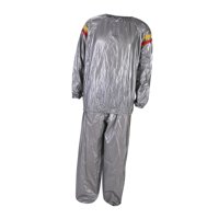 Ioensy - Fitness Sauna Suit Mujeres Hombres Quick Sweat Sweat Suit Para Ejercicio L Plata