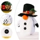 thumbnail image 3 of 3 piezas de gnomos de peluche navideños, decoraciones navideñas suecas, peluche de Papá Noel, tejido de punto, muñeco de elfo sin rostro, para el hogar, mesa de vacaciones, chimenea, decoraciones navi, 3 of 7
