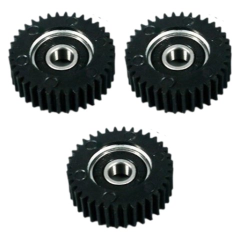 Magideal - 3X Engranajes Para Bicicleta Eléctrica, Accesorios Para Bicicleta Eléctrica, Piezas De Modificación De Engranajes De Motor Profesionales De 36 Dientes