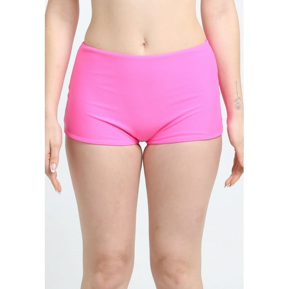 Bikini Hot Pant Para Niña Fucsia S