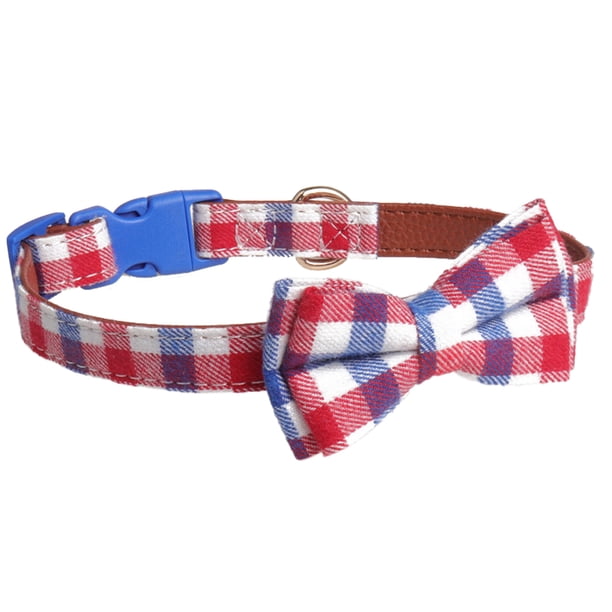 Collares para perros y gatos con pajaritas ajustables y desmontables, de caballero.