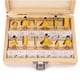 thumbnail image 3 of Juego De 12 Brocas Fresas Madera Router 6.35mm 1 4, 3 of 3