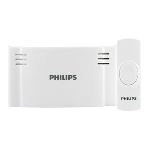 Kit De Timbre Inalámbrico Philips Des1120W/27 150 M Blanco