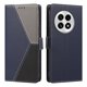 thumbnail image 4 of Funda Libro Tricolor para OnePlus 13 con Ranuras para Tarjetas, Azul Oscuro, 4 of 6