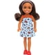 thumbnail image 1 of Muñeca Barbie Chelsea de 6 pulgadas con vestido azul extraíble, 1 of 6