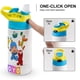 thumbnail image 4 of Pocoyó Botella de Agua con Tapa Pop Top de Un Toque, Acero Inoxidable, a Prueba de Fugas, para Deportes, Botella Infantil azul 12 oz, 4 of 6