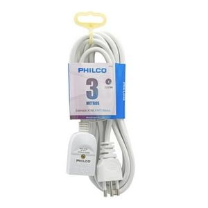 Philco - Alargador Extension 3Mts 2500W Blanco Xt50