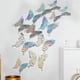 thumbnail image 5 of 12pcs Paper Butterfly Wall Stickers Decorations, 3D Hollow Three-dimensional Simulation Decoration For Living Room, 5 of 5