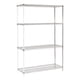 thumbnail image 2 of Estante Cromado 4 Bandejas 120x45x180 cm Capacidad 800 kg., 2 of 9