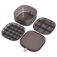 Click Ventas - Organizador De Joyas Transparente 3 Niveles