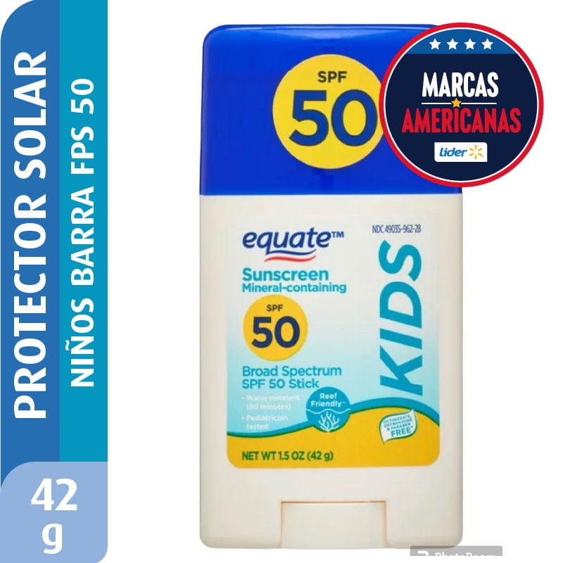 Protector Solar Equate En Barra Fps50